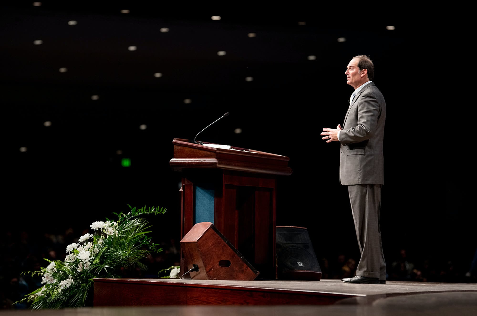 Rusty Smith preaching at PCC Bible Conference