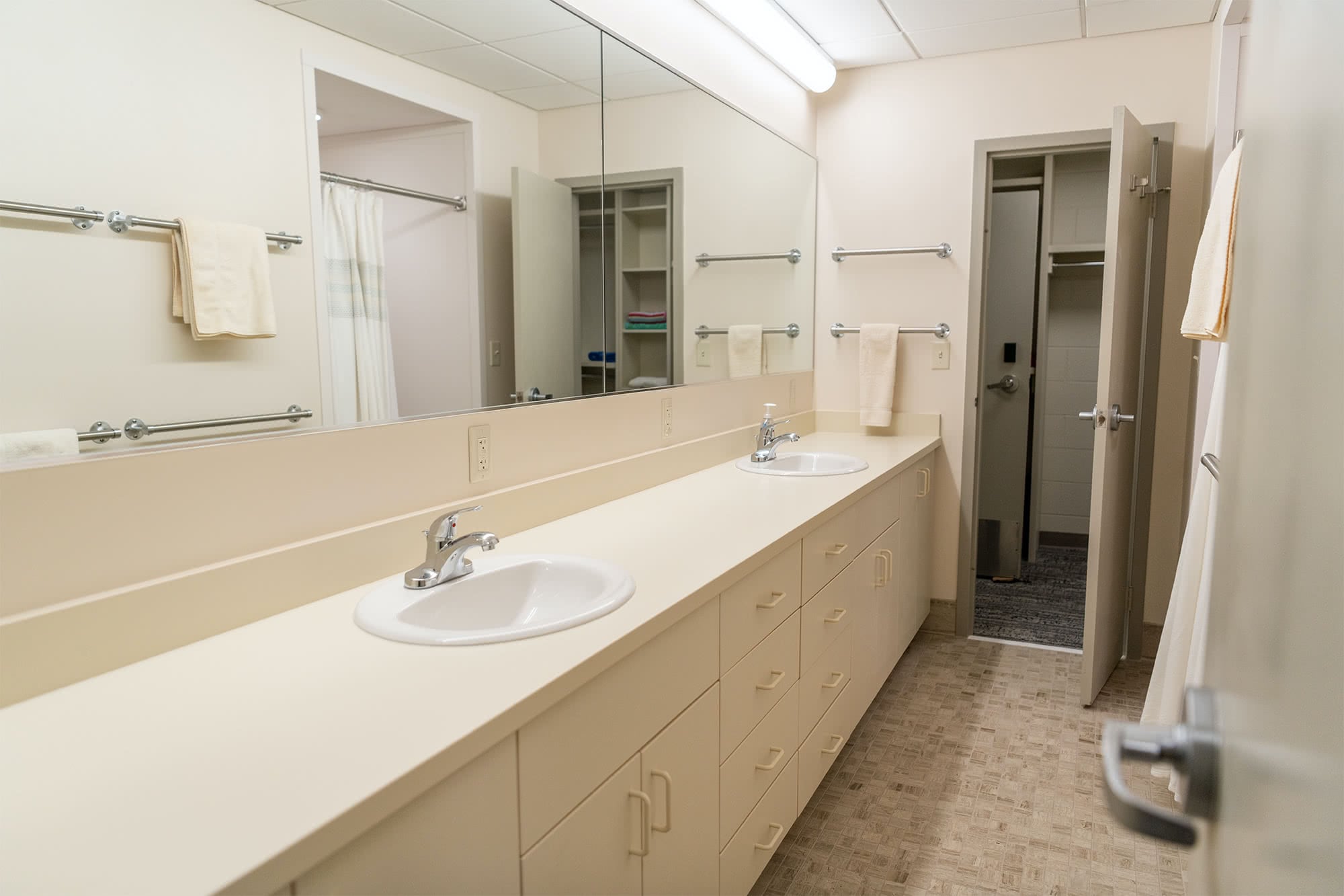 Griffith Tower suite bathroom. 