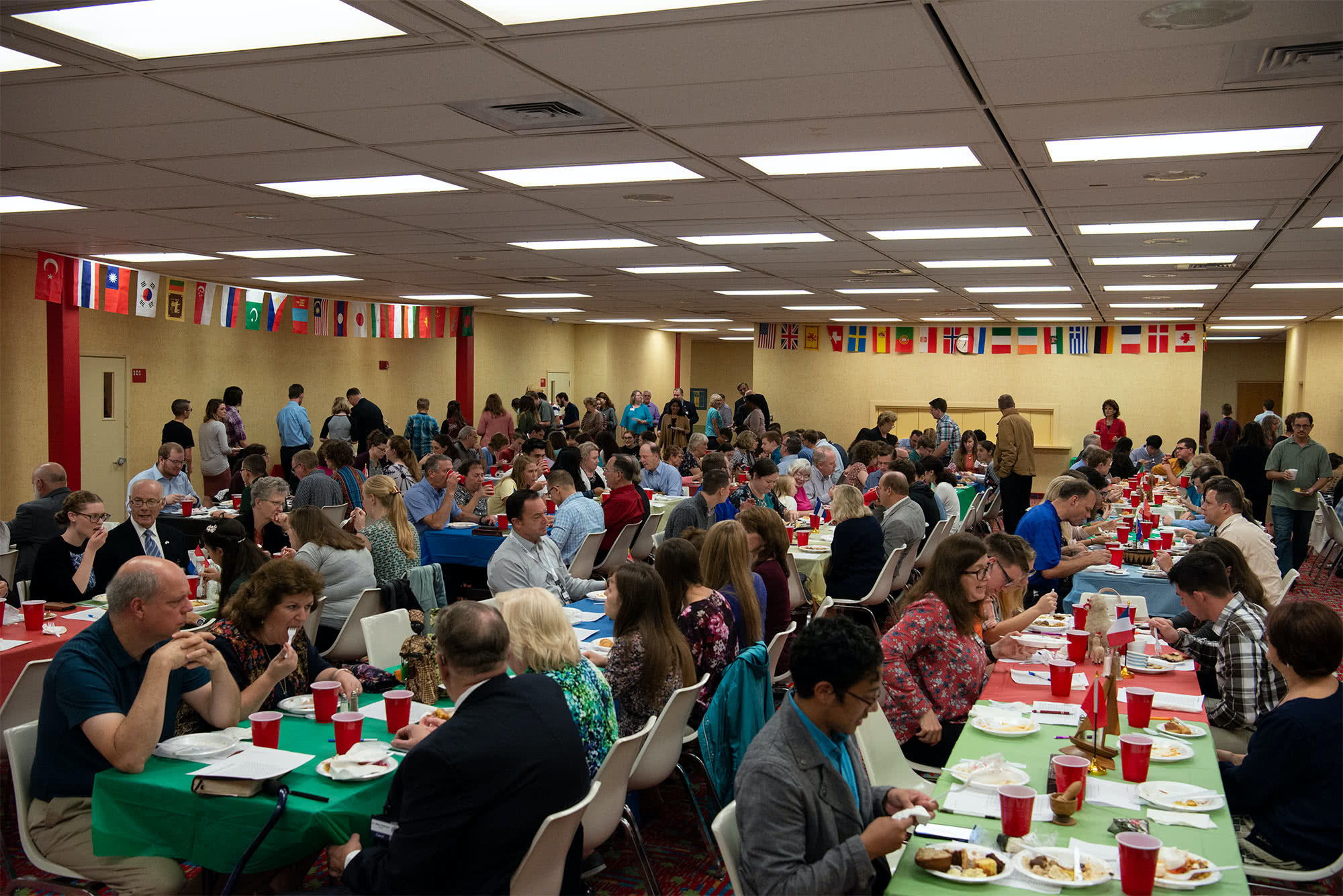 Missions Conference 2019 missionary kid dinner
