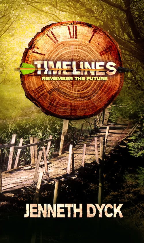 Professional Writing Jenneth Dyck's portfolio cover, Timelines: Remember the Future
