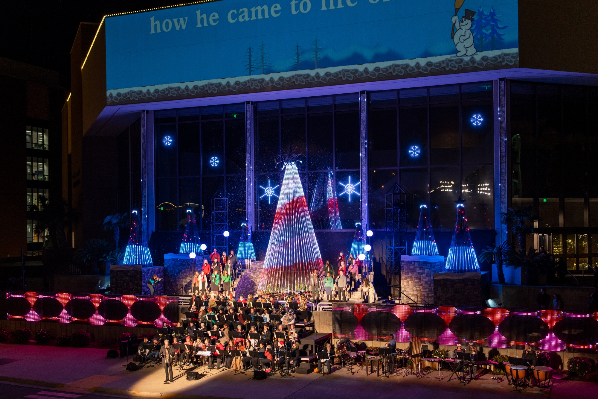 Christmas lights orchestra