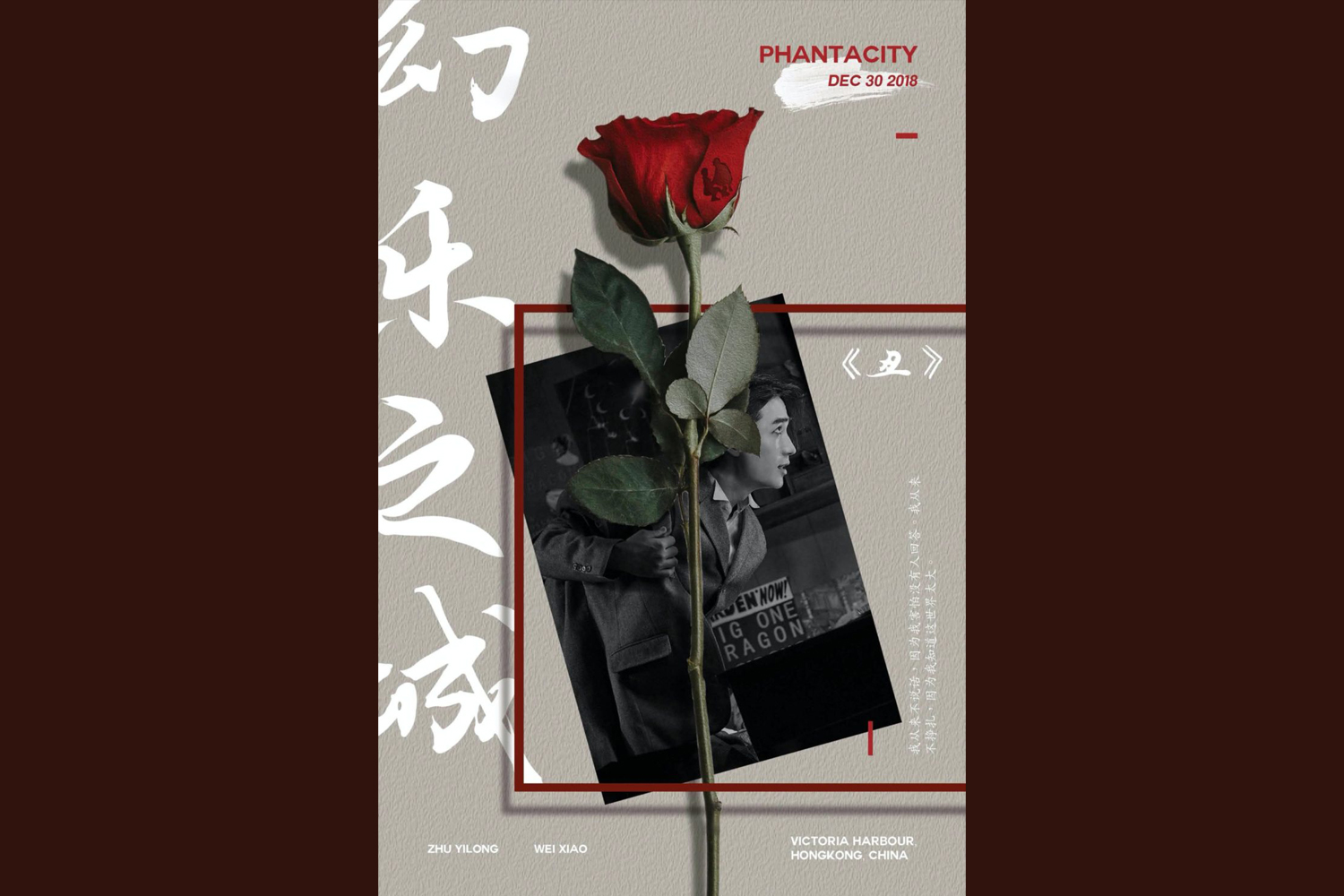 Joy Zhao's poster design, Phanta City