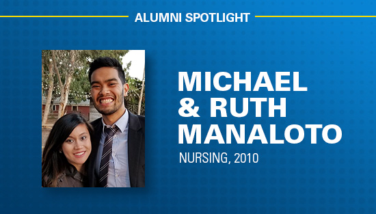 Alumni Michael and Ruth Manaloto